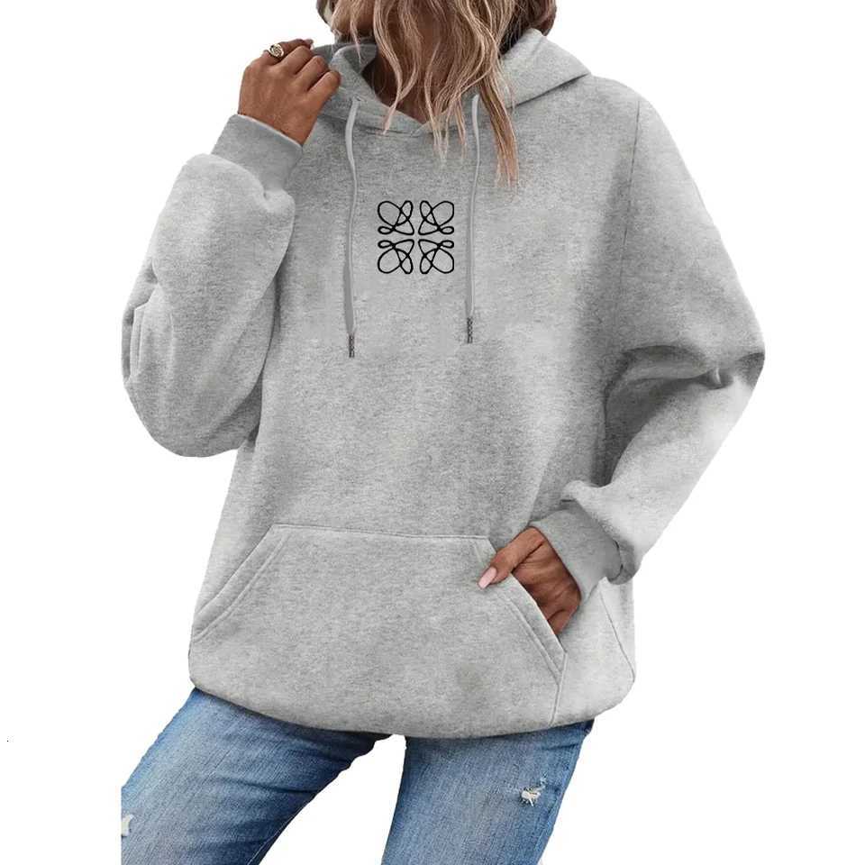 Woman Hoodie Paris Flower Graphic Printing Pullover Comfortable Crewneck Sweatshirt Autumn Winter StreetwearT251105