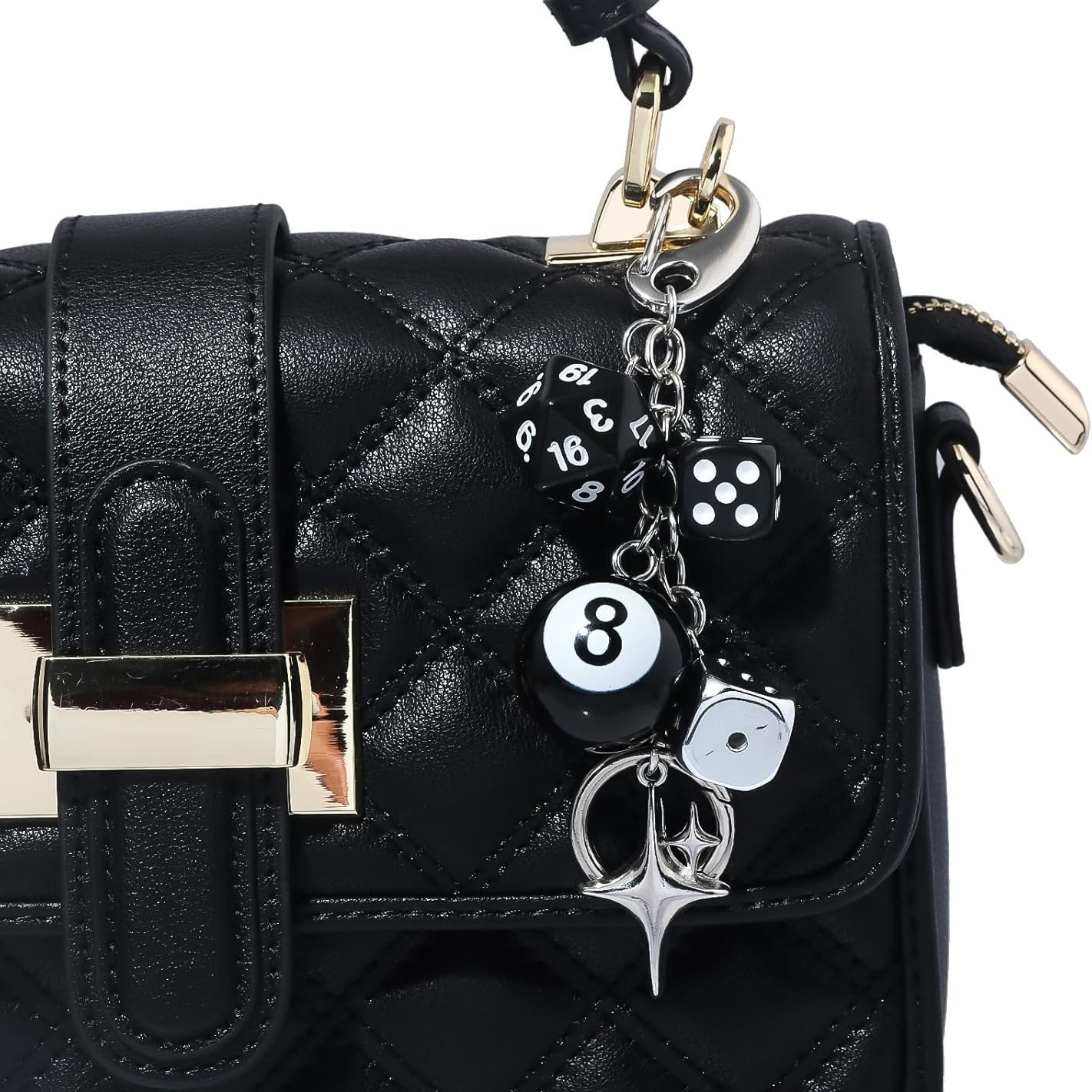 keychains designer charms purse bag accessories charm luxury charms designer keychain designer wallet key chain holder ring designer Y2K key ring 1a