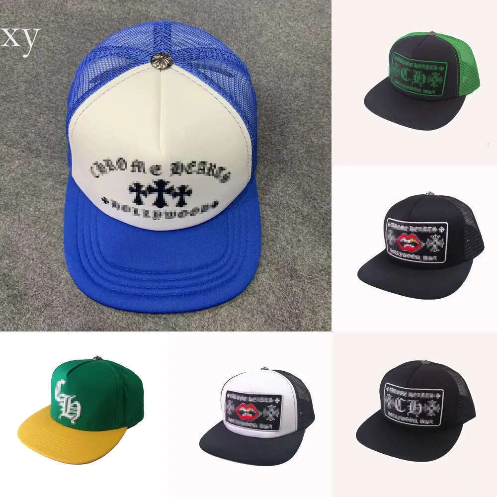 Hot Hats Designer Embroidered Cotton Baseball Adjustable Snapback Trucker For 2 Men And Women High Quality Peak Cap 144 Chrome Hat 146