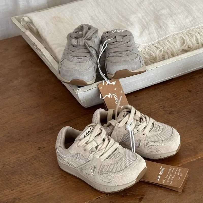 Childrens Sneakers Spring Autumn New Boys Casual Soft Sole Running Shoes Lightweight Comfortable Breathable Girls Casual ShoesT251105