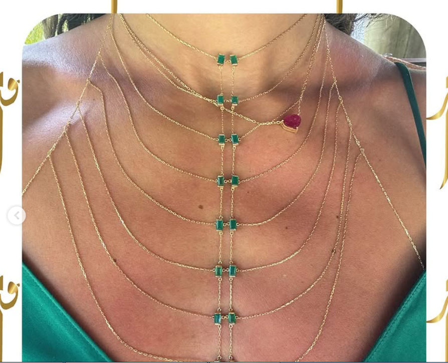 2025 New Fashion Sexy MultiLayer Body Chains Hanging Neck Necklace Bling Cubic Zirconia Women Charms Bar Party Wedding Jewelry