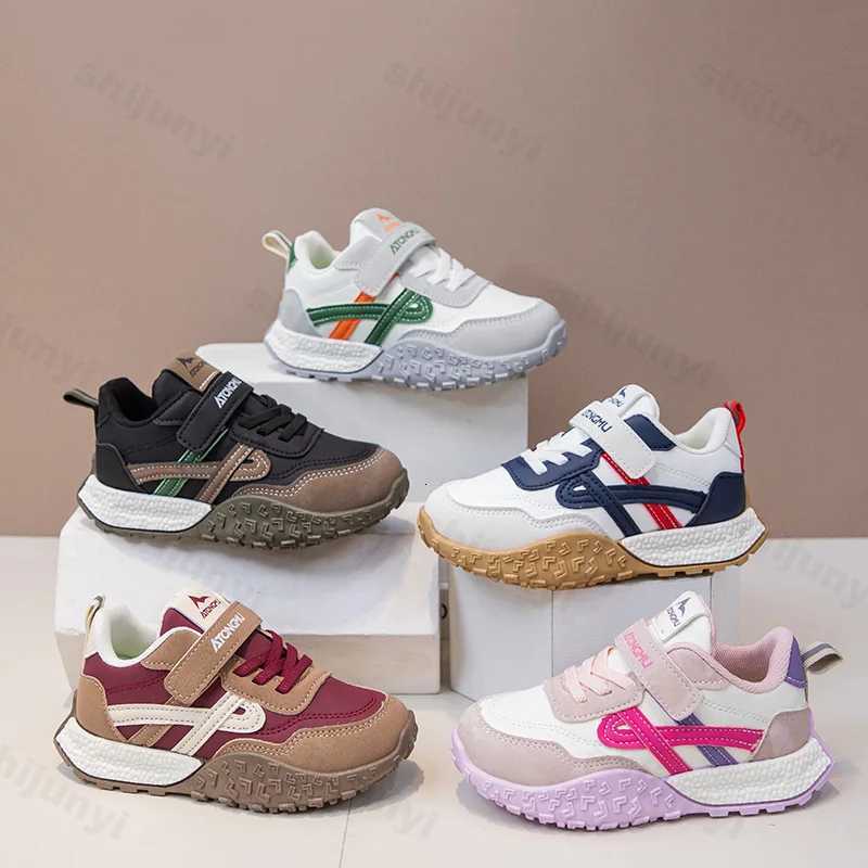 Childrens Shoes Casual Sneakers 2025 Non-slip Spring Autumn Boys Girls Running Shoes 4-13 Years Old Kids Toddler Running ShoesT251105