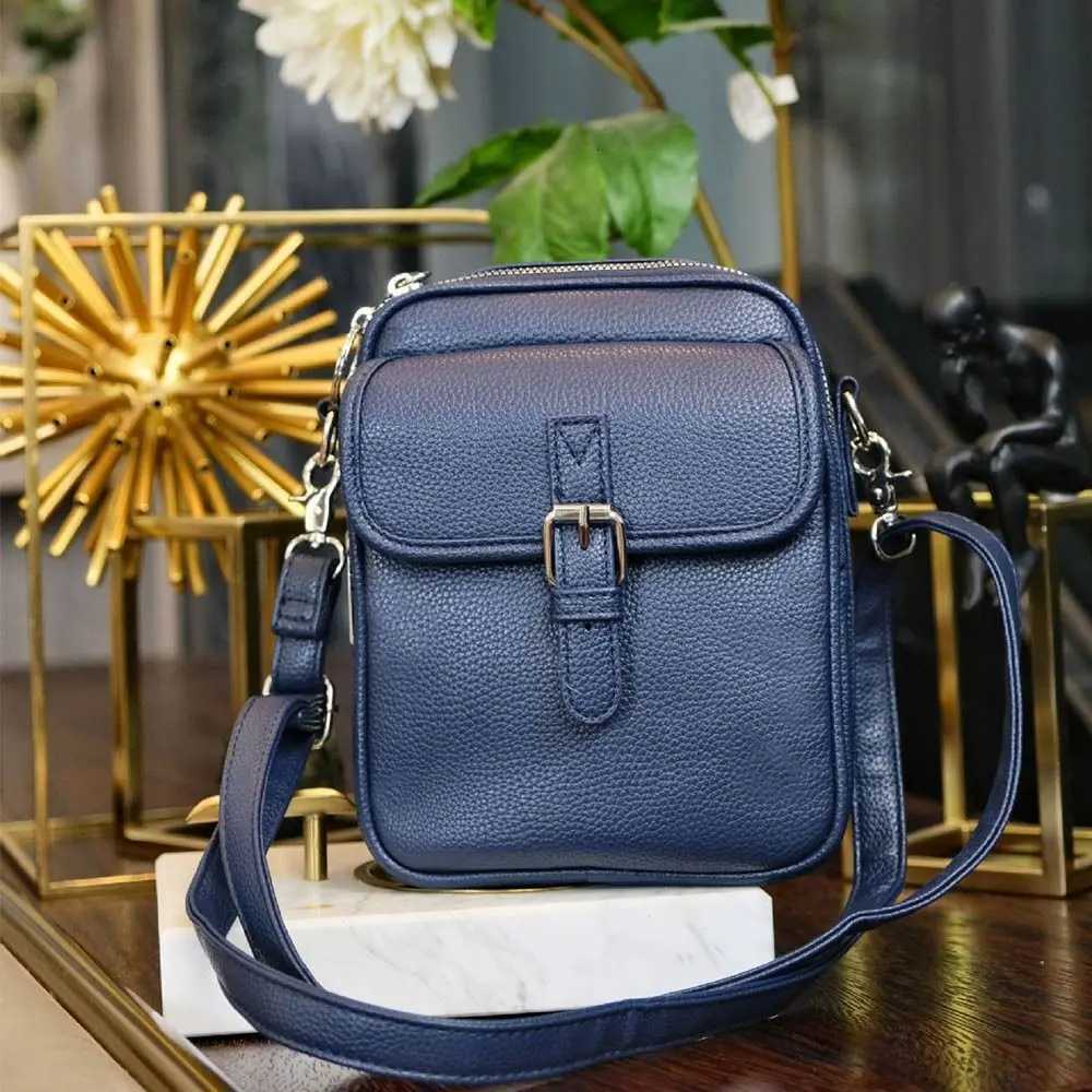 Leather Women Messenger Bag Large Capacity with Adjustable Removable Strap PU Shoulder Bag Anti-theft Solid ColorXJ251105