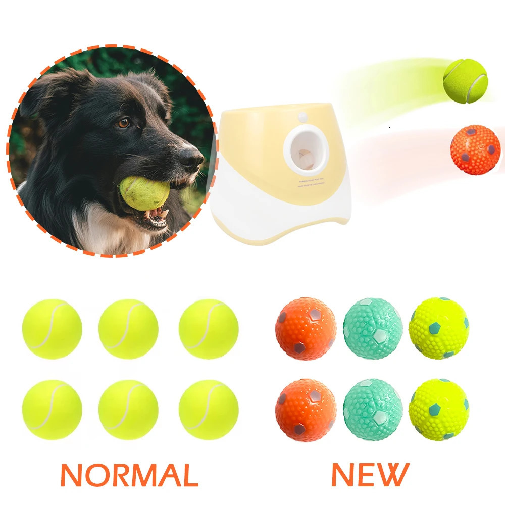 12 pieces of tennis starter elastic balls suitable for small and medium-sized dogs playing with Fetch latex balls 2-inch dog toys portable tennis thro