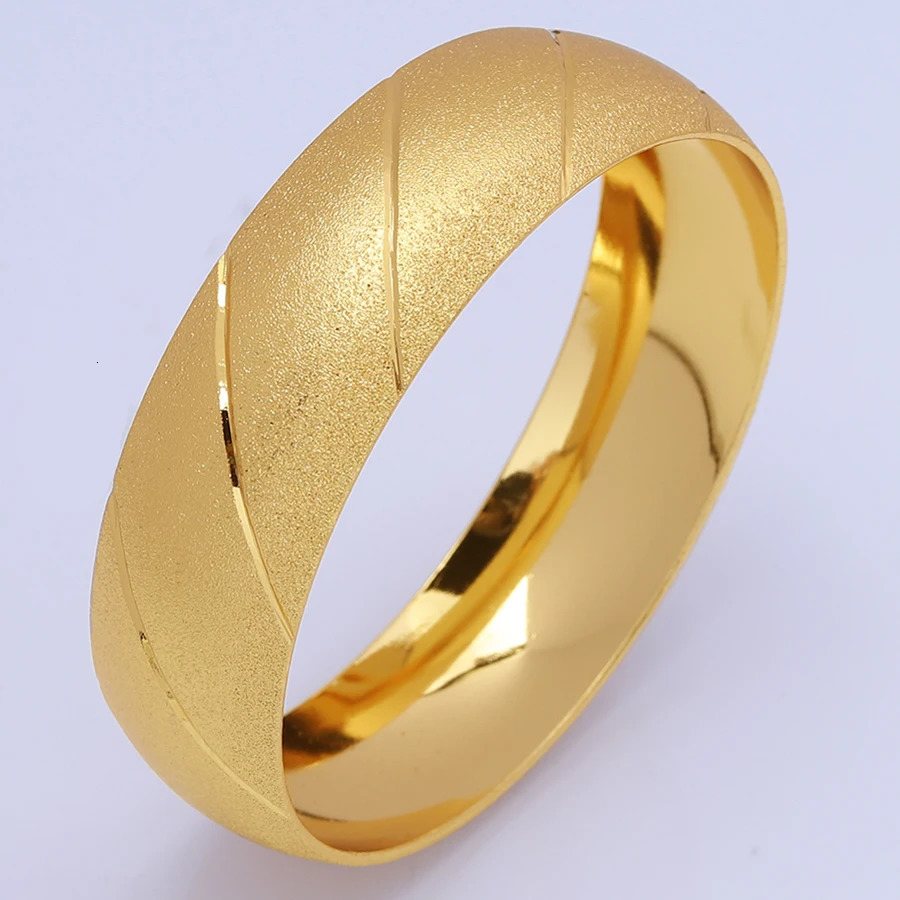 Adixynone pieceBig Wide Ethiopian Bangles Jewelry Gold Color BanglesBracelets Dubai African Men Women Gifts 251031