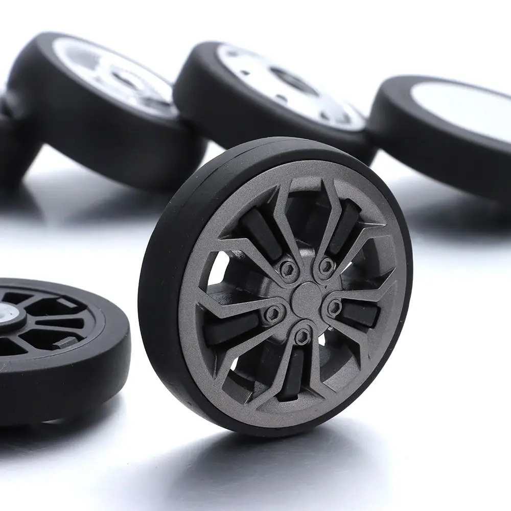 2Pcs Replace Wheels With Screw For Travel Luggage Suitcase Wheels Axles Repair Kit Silent Caster Wheel DIY Repair 251031