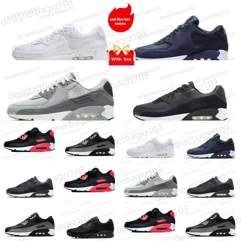With Box Niki Shoe Niketech Shoes Football Boots Designer Shoes Airmac 95 Shoes Retro Classic Cushion Breathable Mesh Men And Women Casual Sports Runningsize36-46