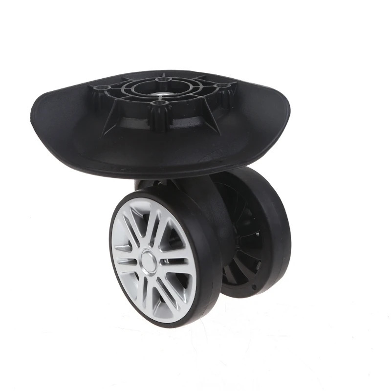 1 Pair A02 Suitcase Wheels Replacement Universal Travel Luggage Double Row Quiet Wheels with Durable Spinner Casters Repair Part 251031