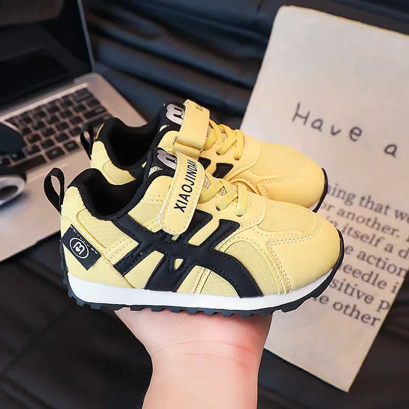 Children Spring Autumn Fashion Shoes Girls Soft Sole Casual Shoes Boy Breathable Mesh Stripes Versatile Comfortable Kid SneakersT251105