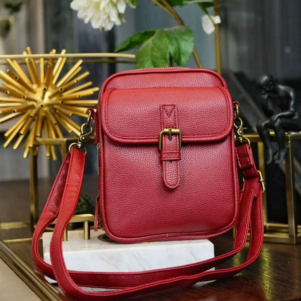 Leather Women Messenger Bag Large Capacity with Adjustable Removable Strap PU Shoulder Bag Anti-theft Solid ColorXJ251105