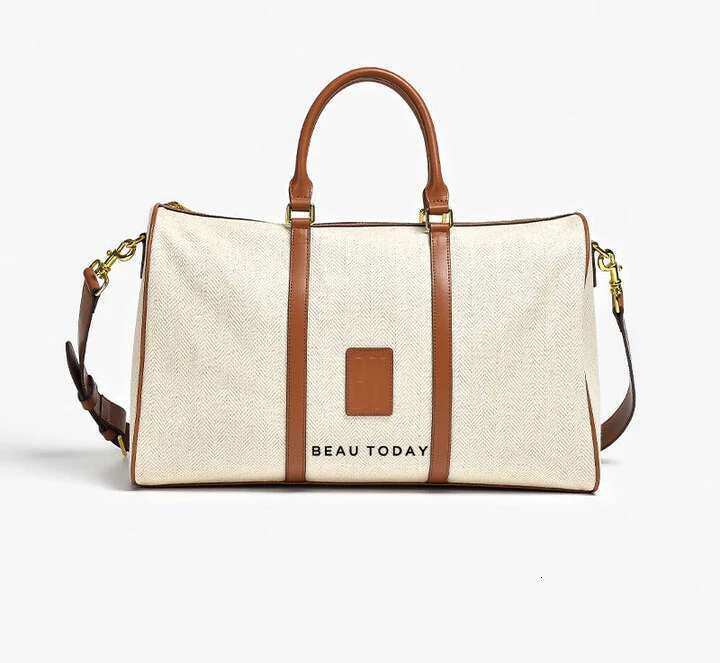 Beautoday Leisure Handbags Women Genuine Cow Leather Beige Brown Large Capacity Metal Decotation Versatile Handmade 62049