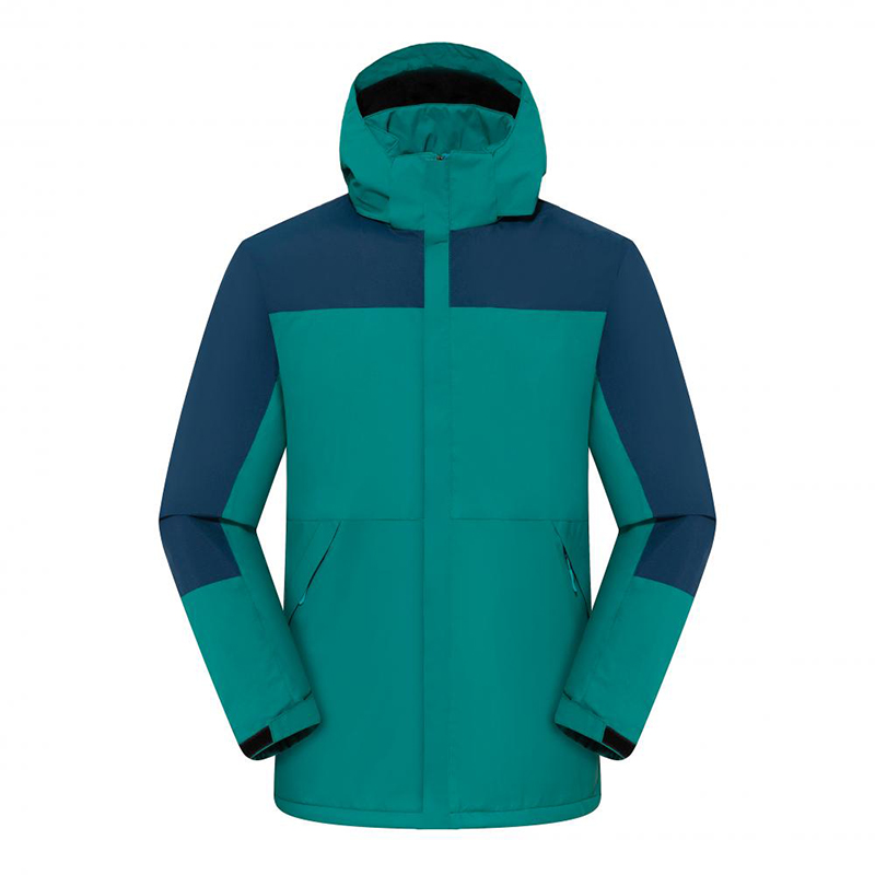 Autumn and winter color blocking outfit, waterproof one-piece assault suit, customized workwear, early autumn hiking windbreaker