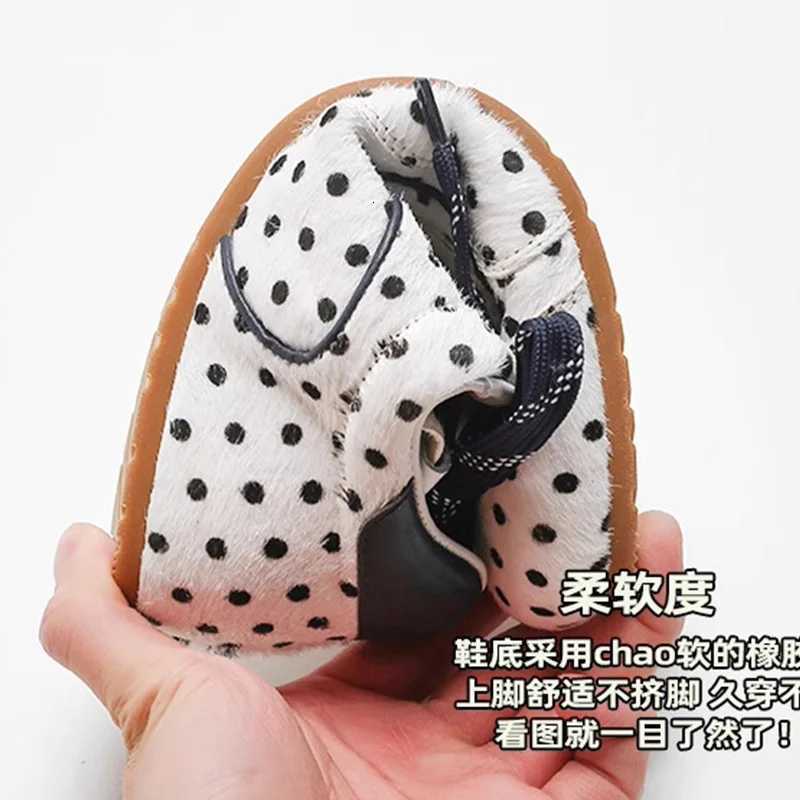 Fem Sneakers Wen German Training Shoes Lace Up Low-top Single Shoes Ladies Polka Dot Casual Flats Sneaker Y251105