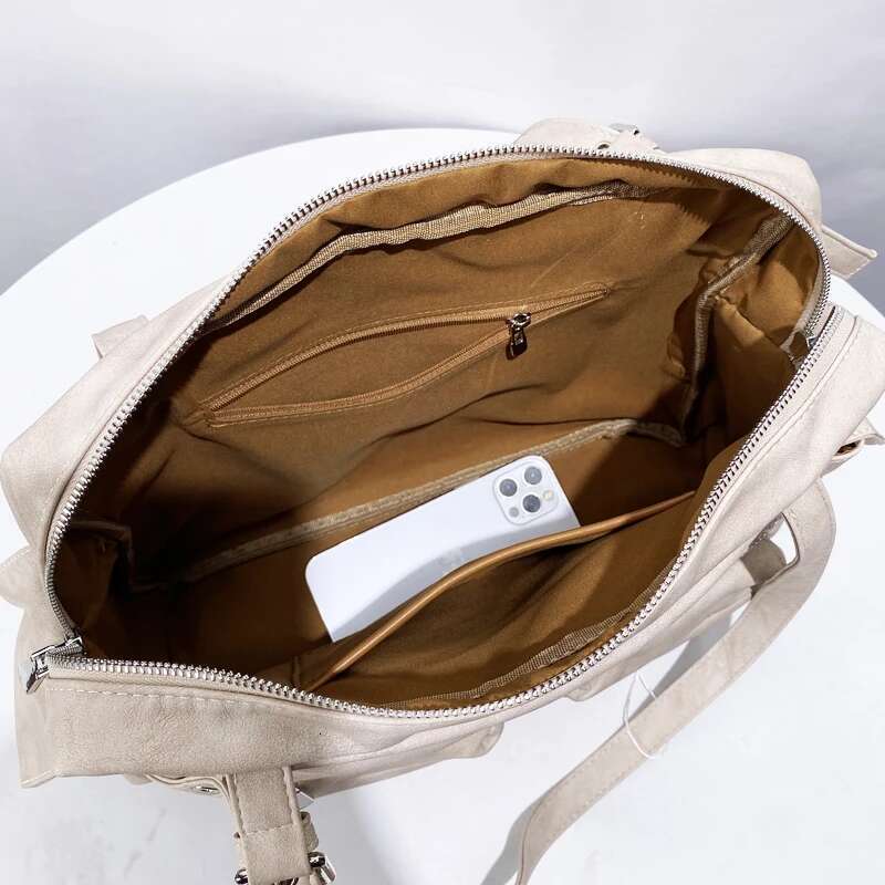 Korean Casual Custom Initials Box Bags For Women Designer Handbag Purse 2025 New In PU Multiple Pockets Underarm Shoulder