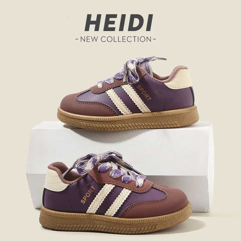 Kids German Training Shoes 2025 Spring Autumn Boys Girls Casual Sneakers Soft Sole White Shoes Baby Agate ShoesT251105