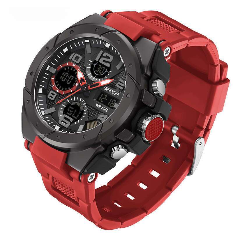 DHwatches Sanda Multi-Function Dual Display Electronic Watch Outdoor Sports Luminous OEM