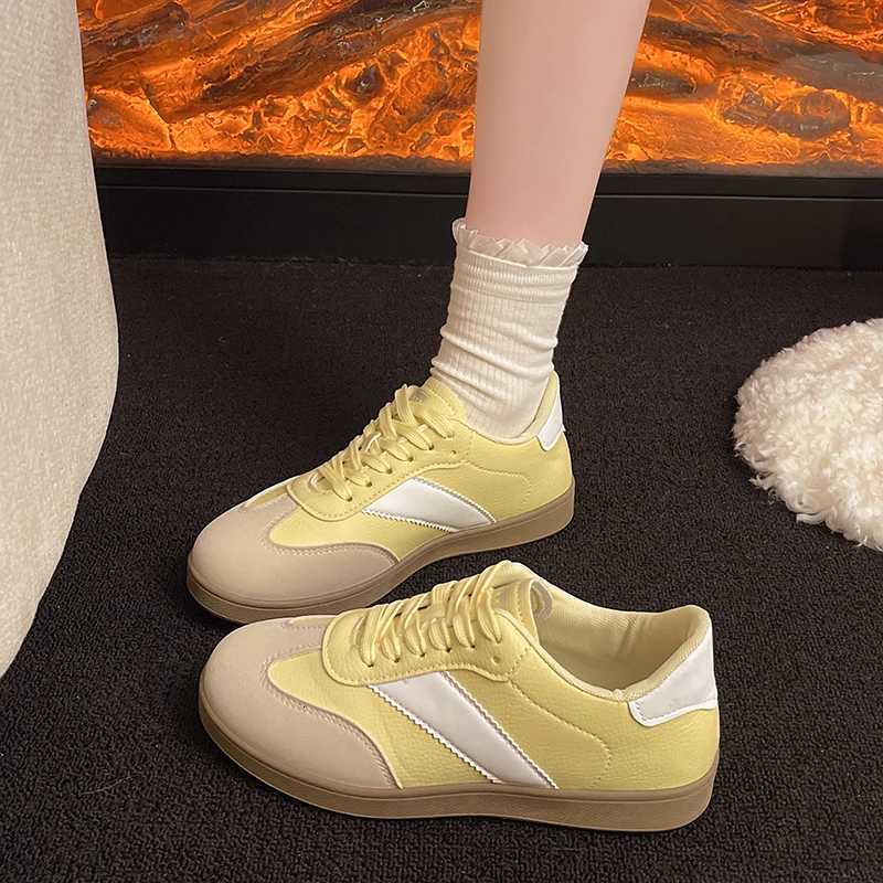 Autumn/Winter Fion Trend Wens Casual Shoes College Style Toe Soft Cfortable Flat Shoes Outdoor Casual Sports Shoes Y251105