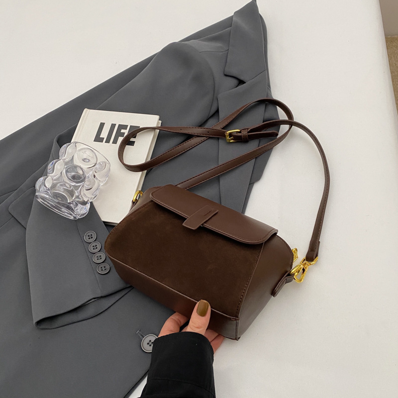 2025S New Model Designer Frosted Small Square Women S Fashionable And Exquisite Shoulder Niche High End Crossbody Bag Totebag