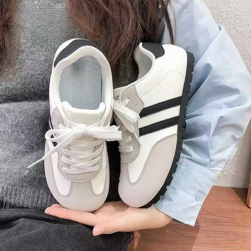 2025 Spring New Versatile High-value Casual Shoes Wens Low-top Leather Board Shoes Y251105