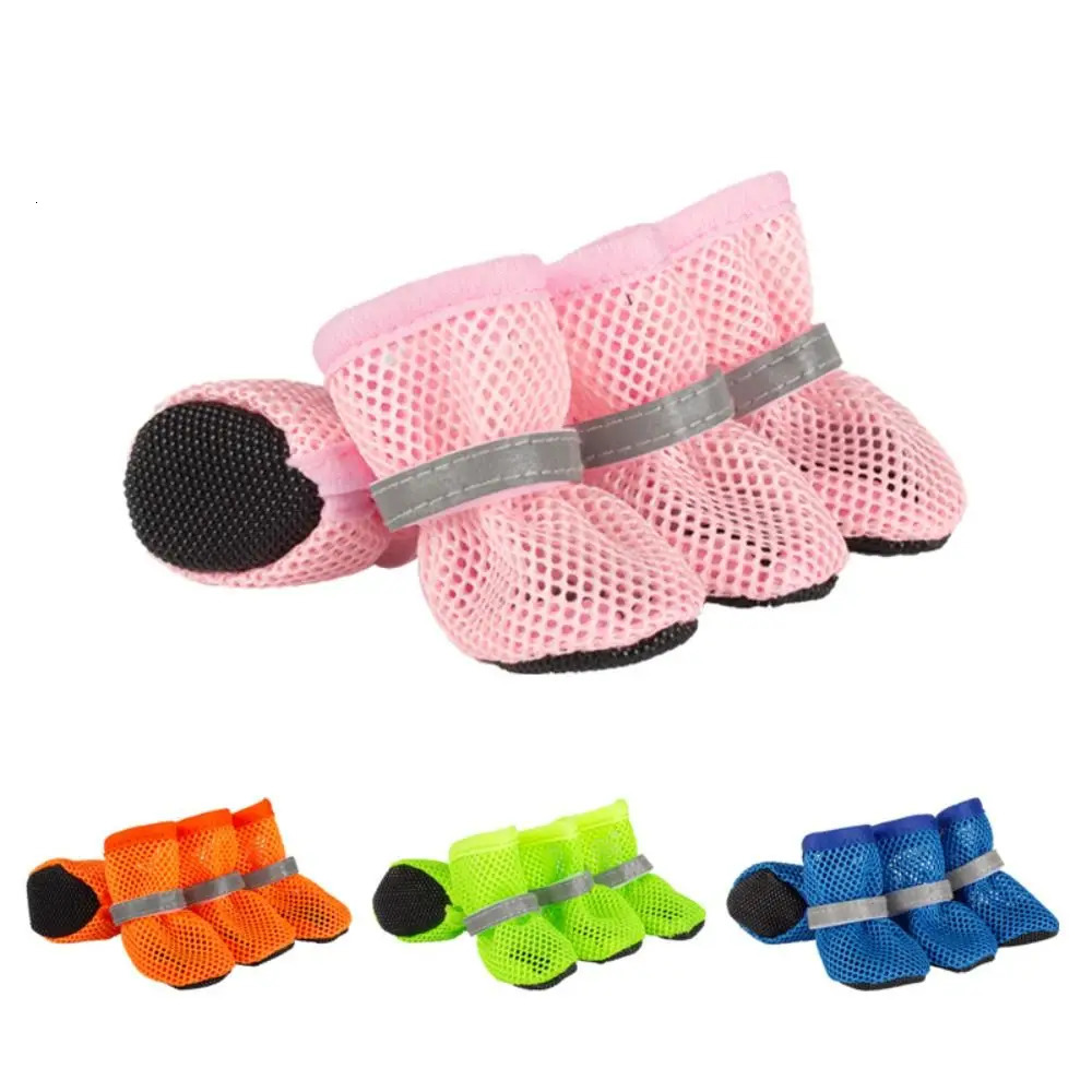 Summer Pet Dog Shoes Socks Cats Dogs Rubber Socks Anti-Slip Dog Rain Snow Boots Socks Dogs Socks Pet Supplies 250402