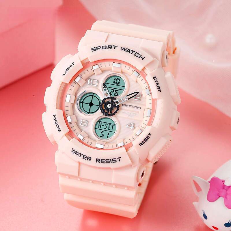 DHwatches Sanda Fashionable Sports Multifunctional Student Electronic Men's Waterproof Quartz Watch