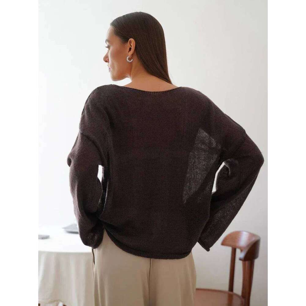 Wolfeel Oversized Sweater Summer Autumn Casual Fashion Loose Women Pullovers Chic White Jumper Sueter Mujer Pull Femme Designer Sweater Bear Sweater