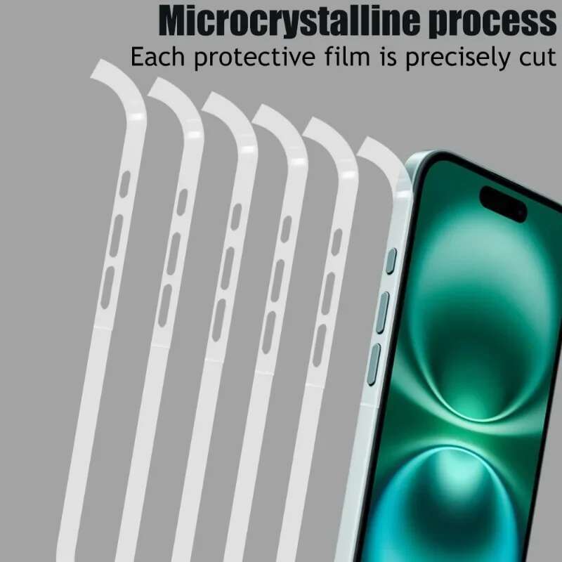 Hydrogel Side Protective Sticker Film 15 14 Plus 13 Pro Max Anti-Scratch Frame Phone Border Covers For iPhone 16