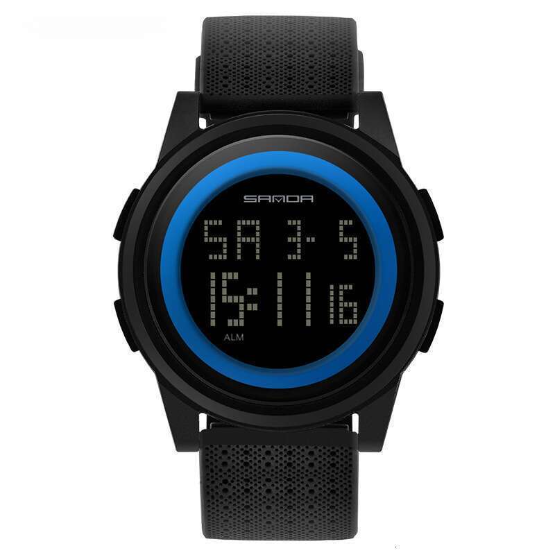 DHwatches SANDA Electronic for Teenagers Sports LED Korean Creative Fashion Unisex Watch