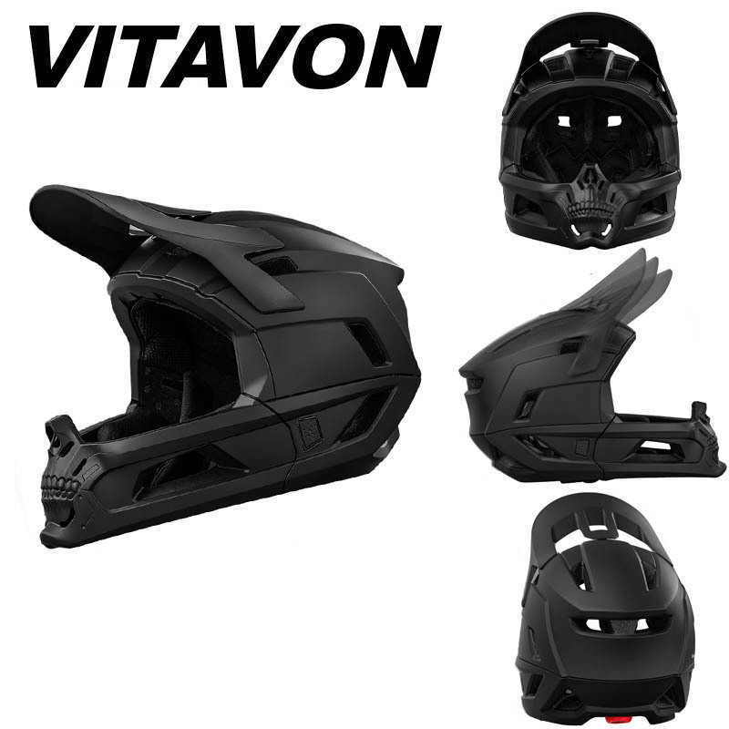 LIXADA Full Face Mountain Bike Helmet Adult Racing Downhill MTB Helmet for Mountain Bike Cool Bicycle Helmet Mtb Accessories J251105