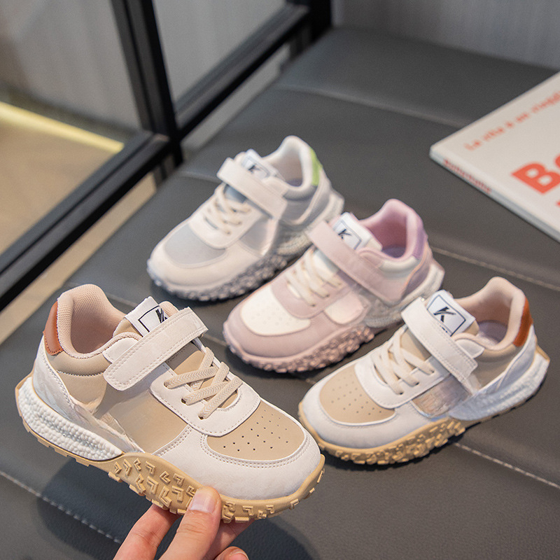 Autumn luminous shoes, sports shoes for girls, spring and autumn fashionable trendy shoes, casual children's shoes