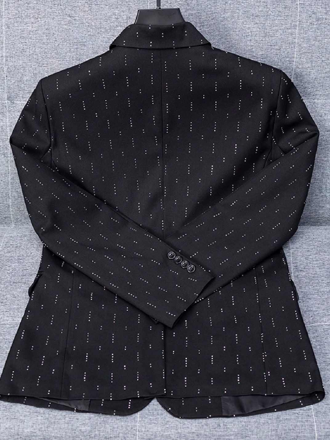 Shining Men Suit 1 Pieces Jacket Beading Crystal Single Breasted Special Occasion Prom Party Customized trajes para hombre