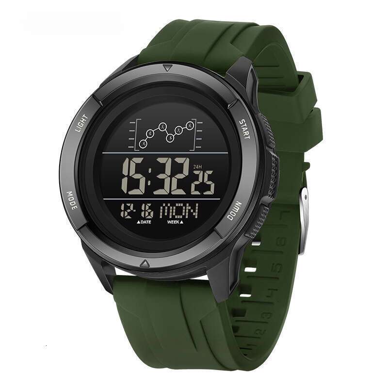 DHwatches Sanda Electronic with Display, Multifunctional Alarm Clock, Student Watch, Large Dial, Waterproof Outdoor Sports Watch