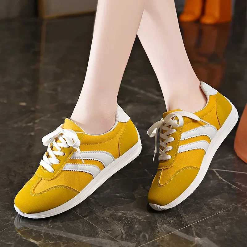 Large Size Sport Shoes Wens Casual All Mah Spring Autumn Flat Bott w Blue Style Cfortable Running Shoes Y251105