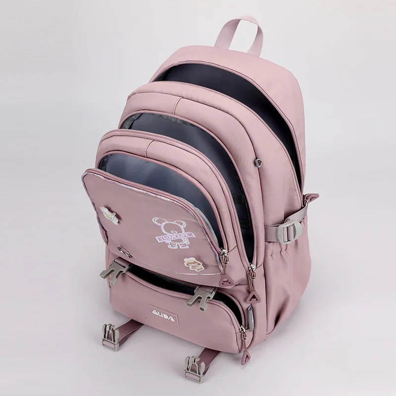 School Bags For Large Schoolbag Kawaii Primary School Backpack Book Bag Waterproof Laptop Travel Rucksack 251104