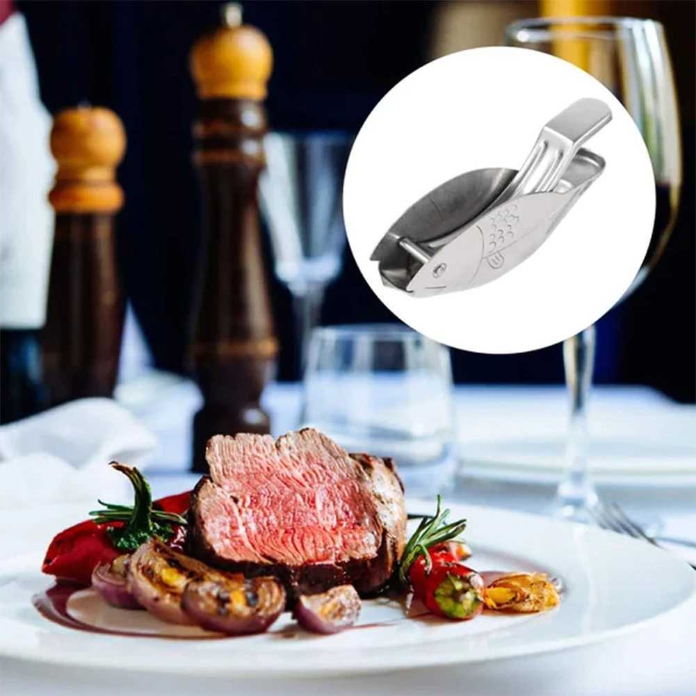 Food Grade Stainless Steel Lemon Juicers With Fish Shape Non-electric Juicer Squeezer For Kitchen Home Lemon Juice Squeezer C251105