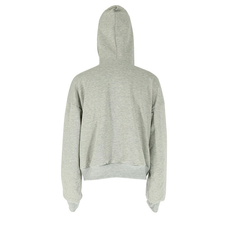 Designer Hoodie Womens Casual Versatile Letter Loose Hoodie Ada Hoodie with Velvet Warmth Womens Clothing