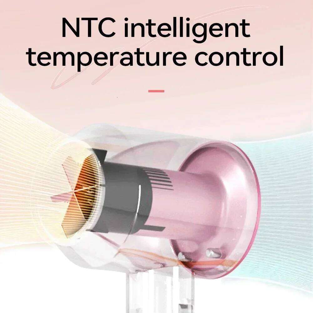 Portable Professional Leafless Dryer High Power Quick Dry Travel Home Hair Styler Negative Ionic With Gift Box Xiusiyuan251105