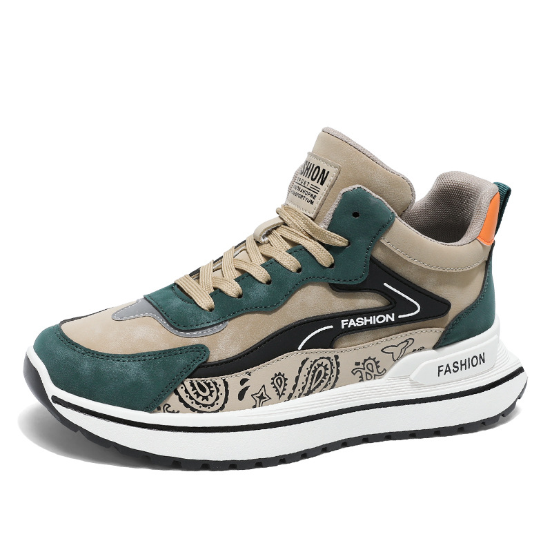 2025 Designer men Shoes Running Shoes Sneakers mens Thick Sole Height-increasing Flats Fashion Patchwork Sports Comfortable Outdoor Shoes