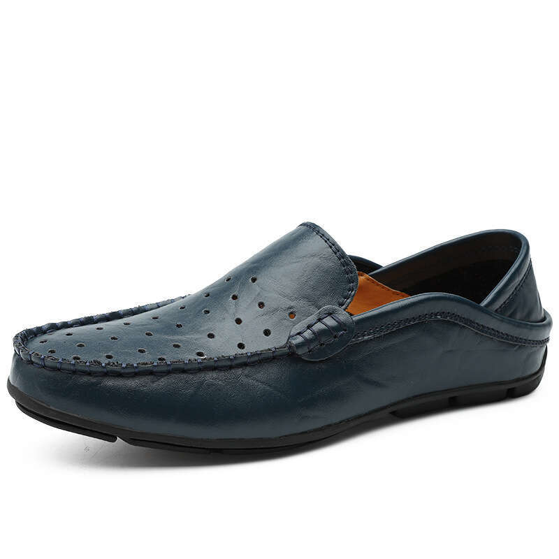 Fashionable fit on one foot, lazy for teenagers, breathable loafers, oversized seasonal trendy bean shoes