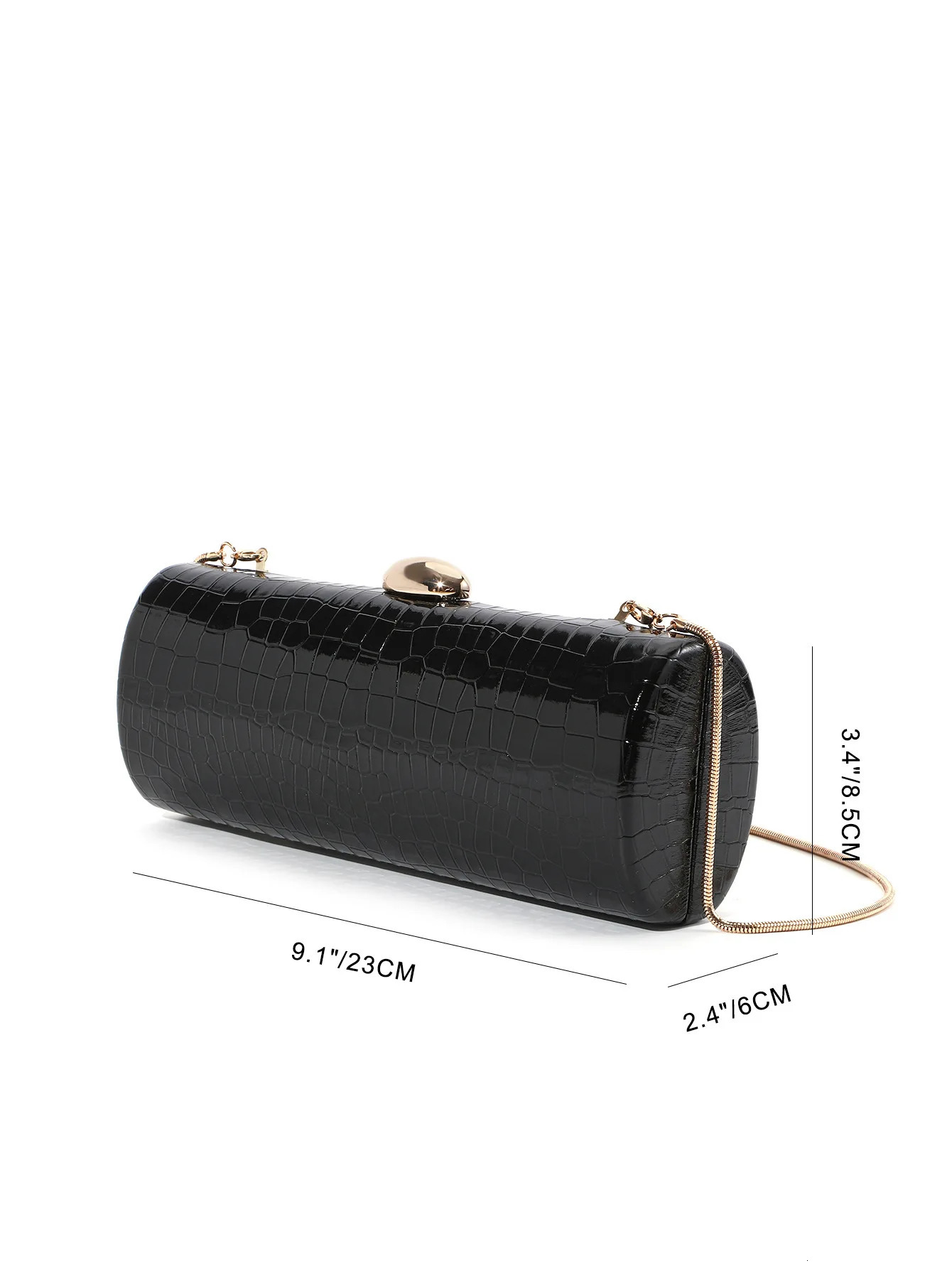 leather evening bag womens French handbag wallet wedding party clutch bag womens shoulder bag 250402