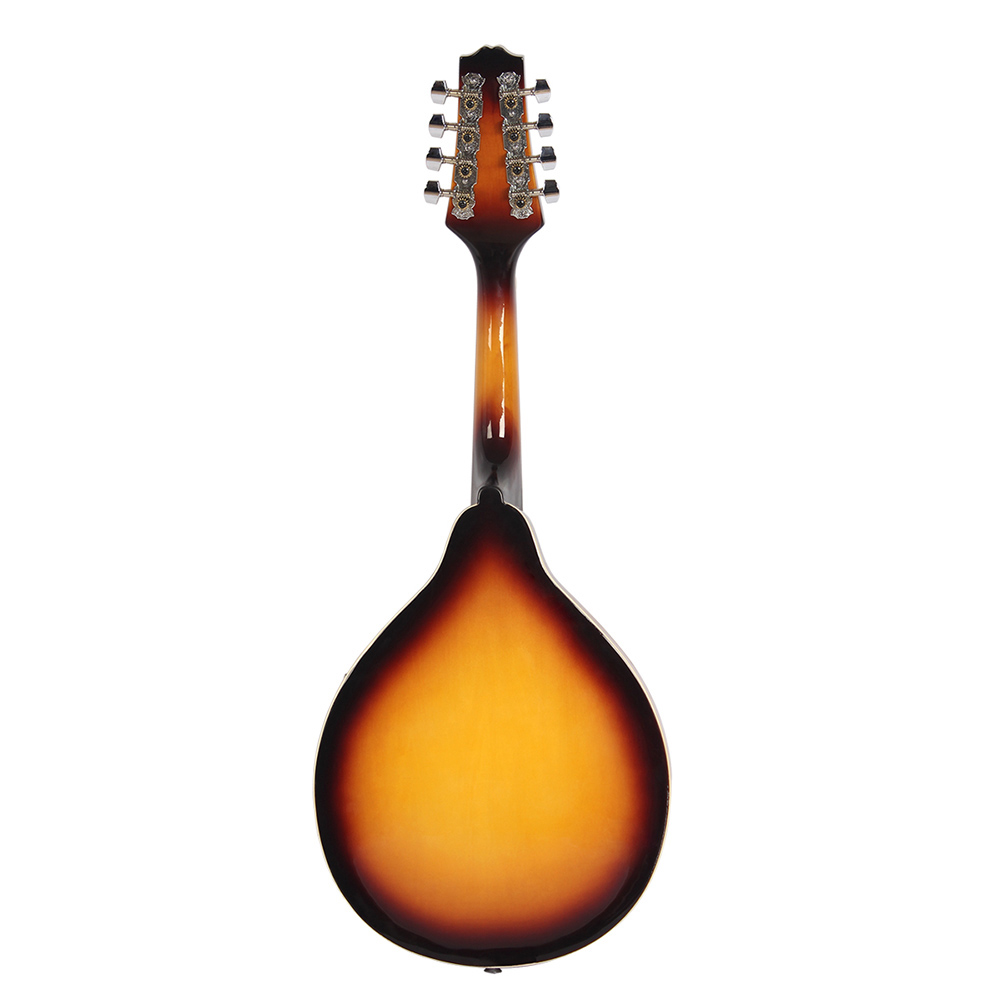 Wholesale Hot Sale Handmade Sunset Color Professional Stringed Instrument 8-string Mandolin