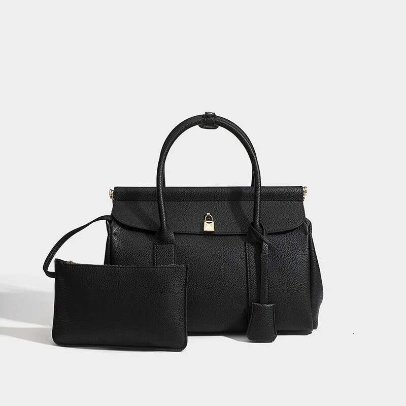 New Trendy Genuine Leather Women Casual Totes Ladies Large Shoulder Bag Versatile Handbags High Quality Female Crossbody
