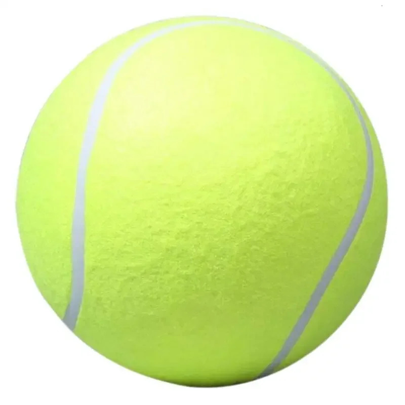 7/8/9.5 inch dog tennis ball giant pet toy dog chew toy signature giant rens ball training supplies Dropship plush 250402