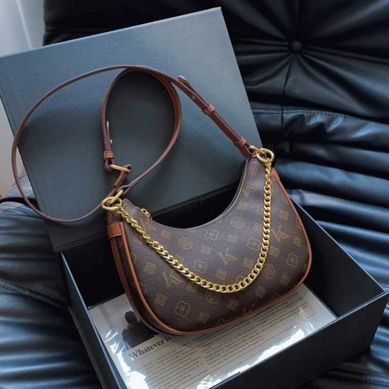 Luxury Brand Leather Shoulder Bag For Ladies Designer Womens Crossbody Tote Elegant Messenger Handbag W251104