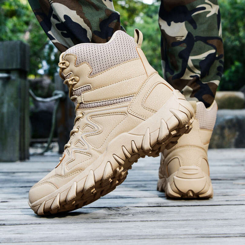 Men's Large 2023 Winter New Mountaineering Fashion Outdoor Casual Shoes Field Training Boots