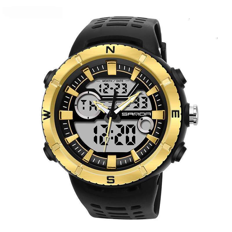 DHwatches Sanda Special Sale Youth Junior High School Students Men's and Women's Watches TJ Dual Display Wristwatch