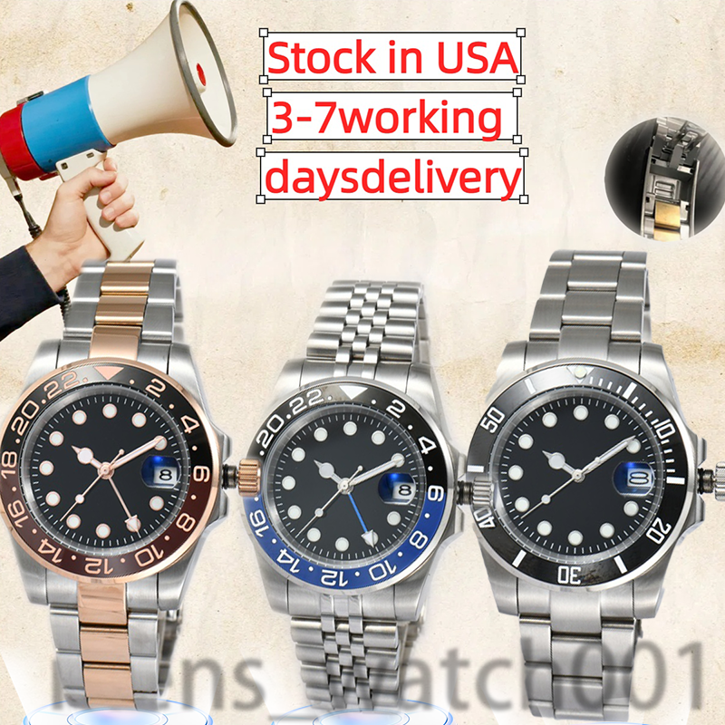 men's automatic mechanical ceramic watch all stainless steel watch sapphire glowing 41mm men's watch
