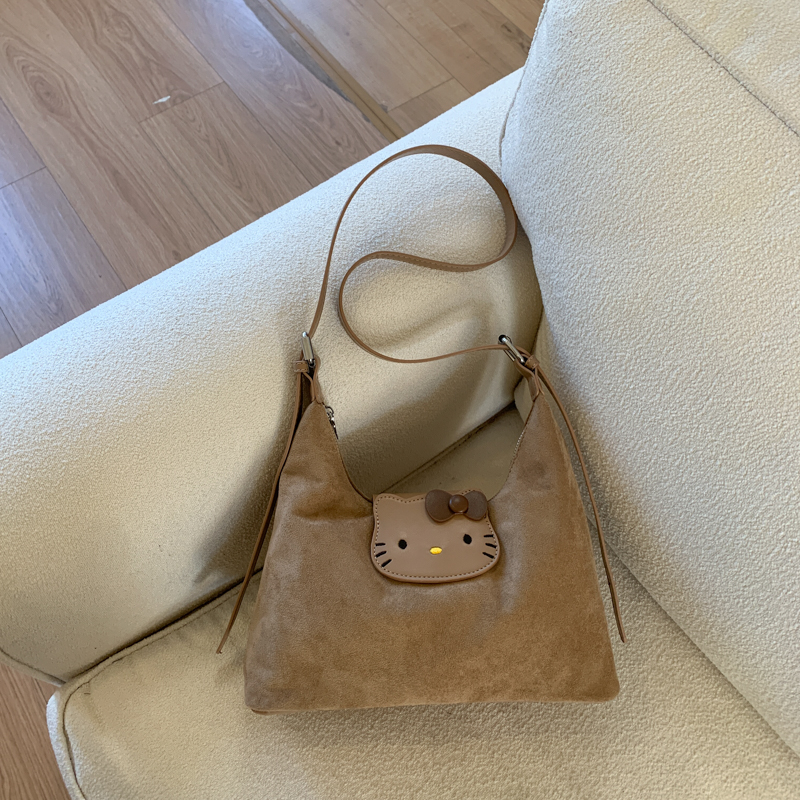 Spring women's fashionable, simple, casual, luxurious party handbag, large capacity crossbody bag, essential shoulder bag for college students sh