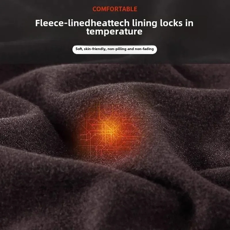 Mens Thermal Plush Base Layer Set Winter Thickened Running Trainning Quick Drying Clothes Fitness Tight Sports Mens Sweats Set 251104