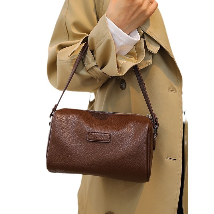 Pillow New Autumn Pillowr Simple Tote Soft Leather Crossbody Small Women's Shoulder Bag